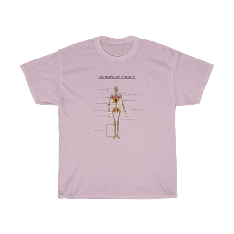 'my body, my choice' shirt
