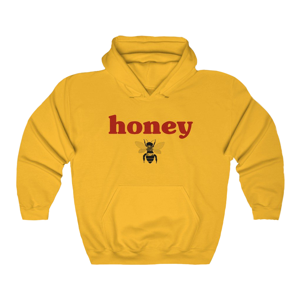 Bee My Honey Graphic Hoodie Unisex Adult Size S to 3XL