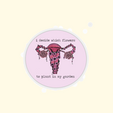 pro-choice uterus sticker